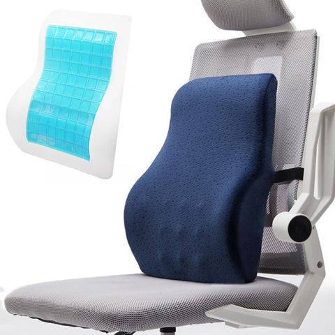 Image of Cojin Lumbar Ergonomico gel+viscoelastic